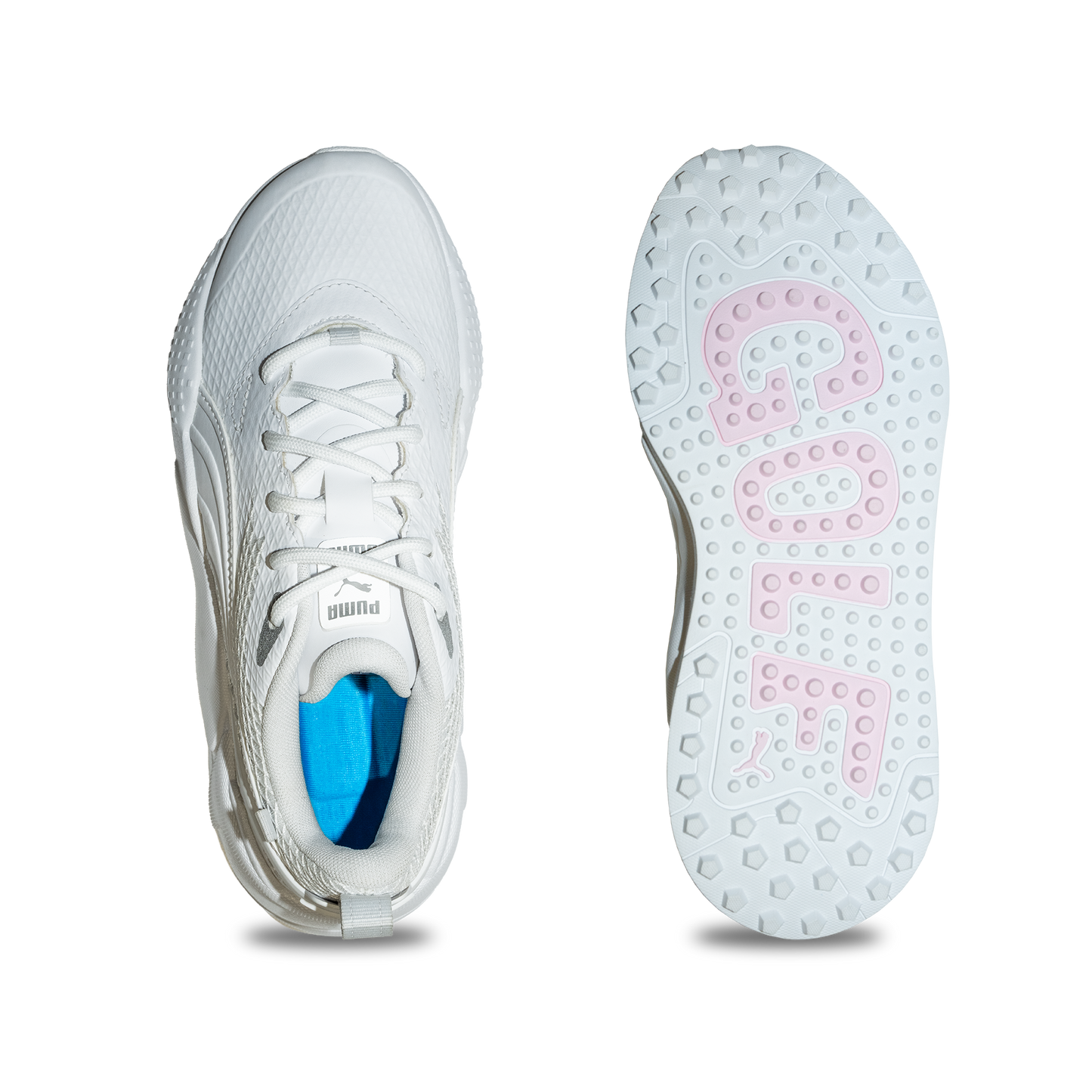 Puma Ladies GS-X Efekt Waterproof Golf Shoe in White