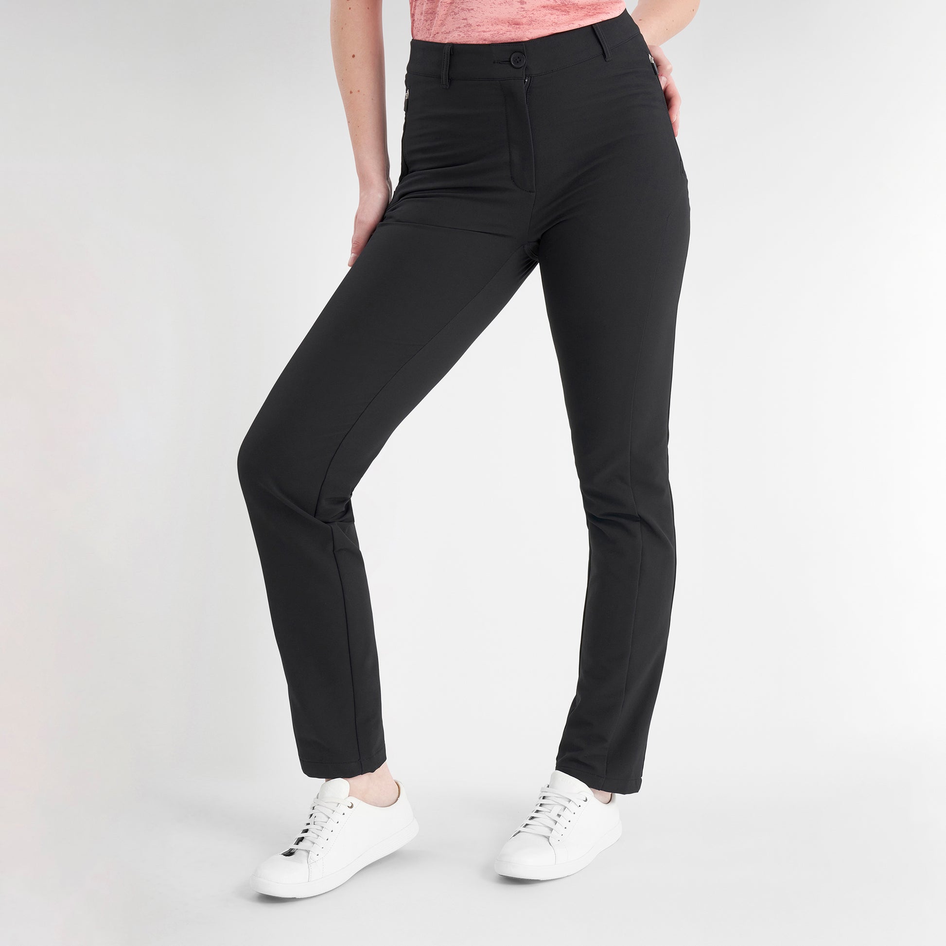 Calvin Klein Ladies Black Thermal Trouser with Water Repellent Finish