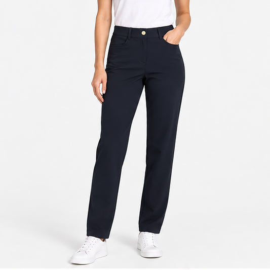 Puma Golf Ladies Navy Trousers with a Warm Brushed Inner - Stay Warm in Style