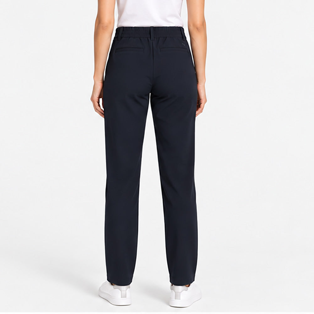 Puma Golf Ladies Navy Trousers with a Warm Brushed Inner - Stay Warm in Style