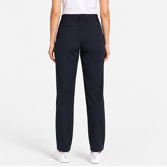 Puma Golf Ladies Navy Trousers with a Warm Brushed Inner - Stay Warm in Style