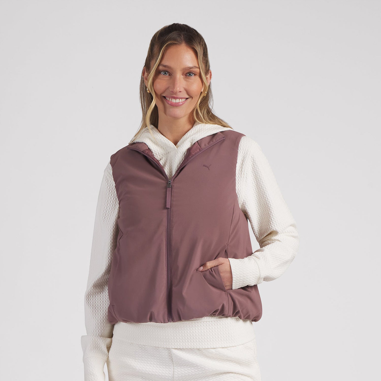 Puma Golf Ladies Gilet with Lightweight Insulation for Maximum Warmth & Everyday Comfort