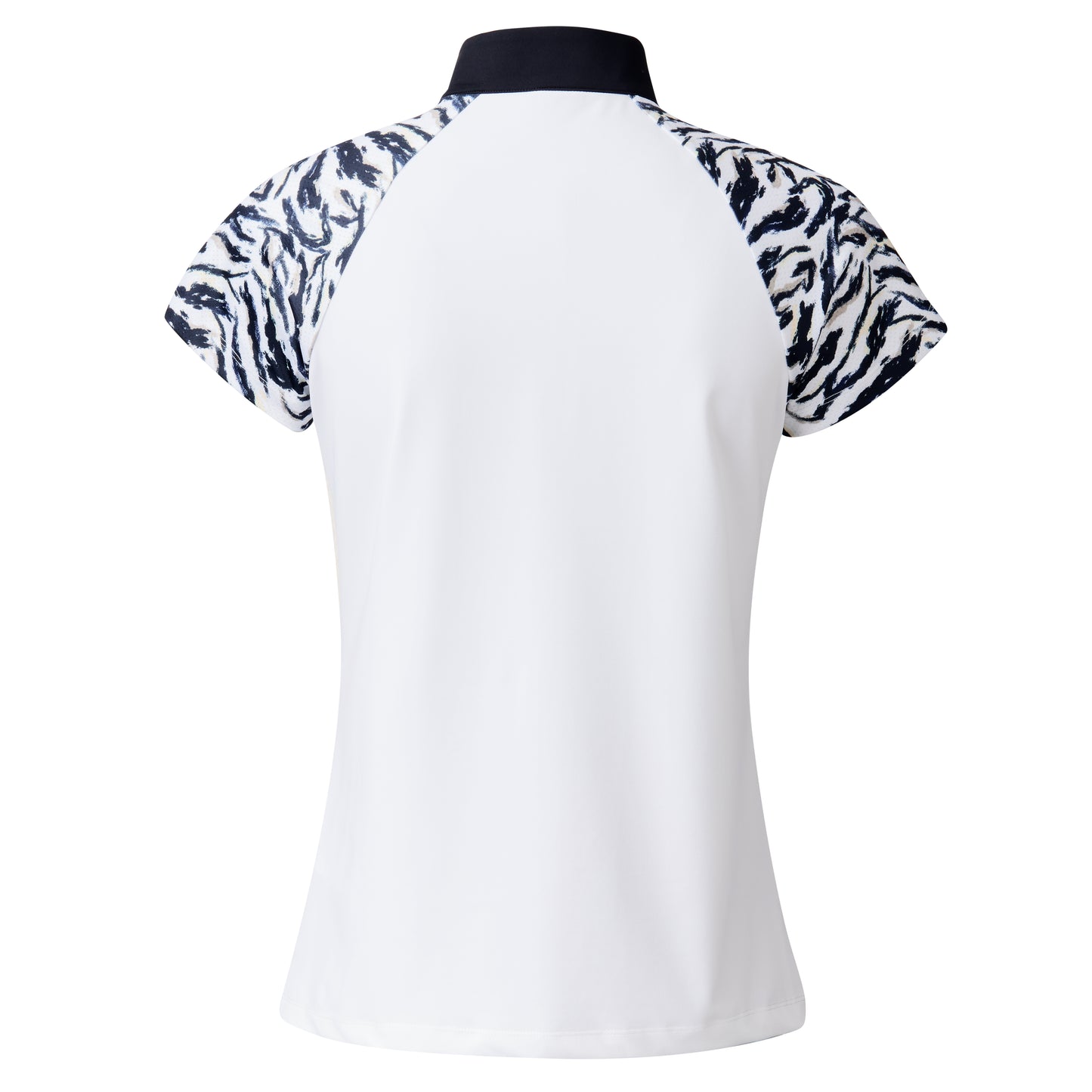 Daily Sports Ladies Animal Print Cap Sleeve Golf Polo Shirt