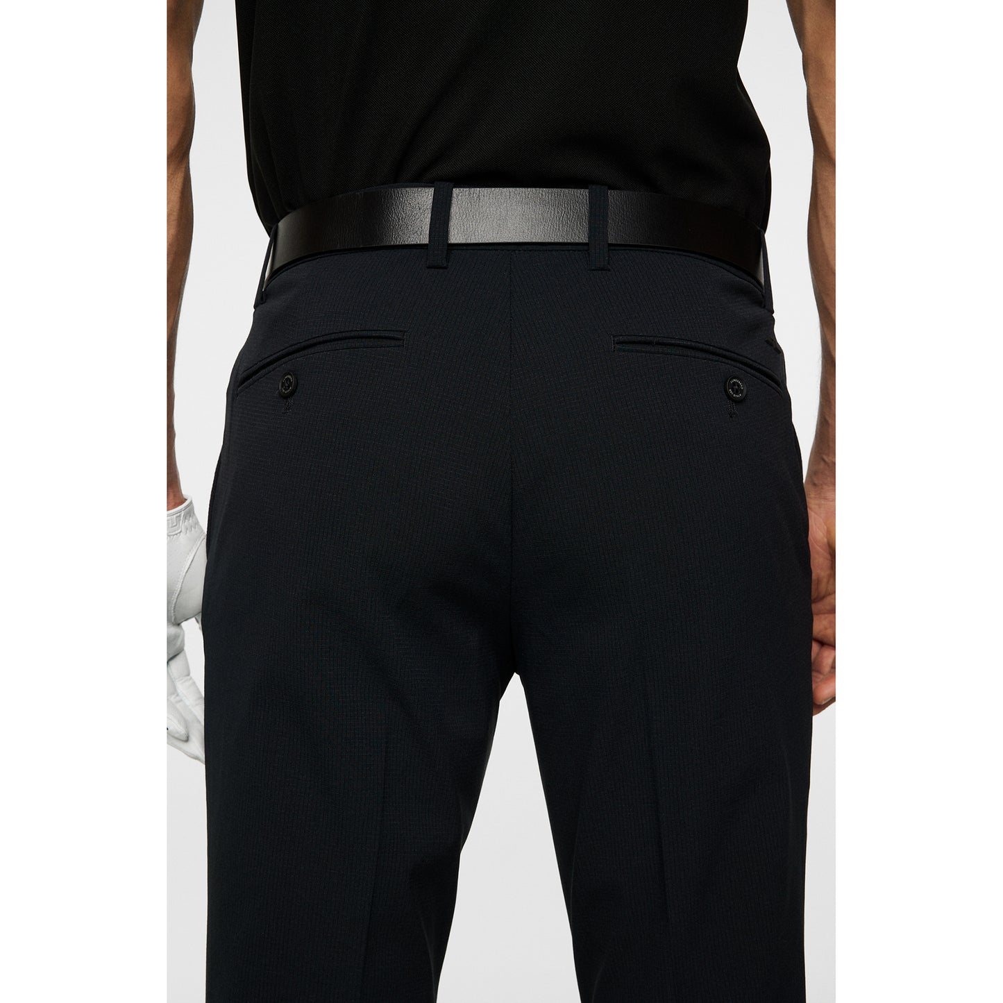 J.Lindeberg Mens Black Golf Trousers 