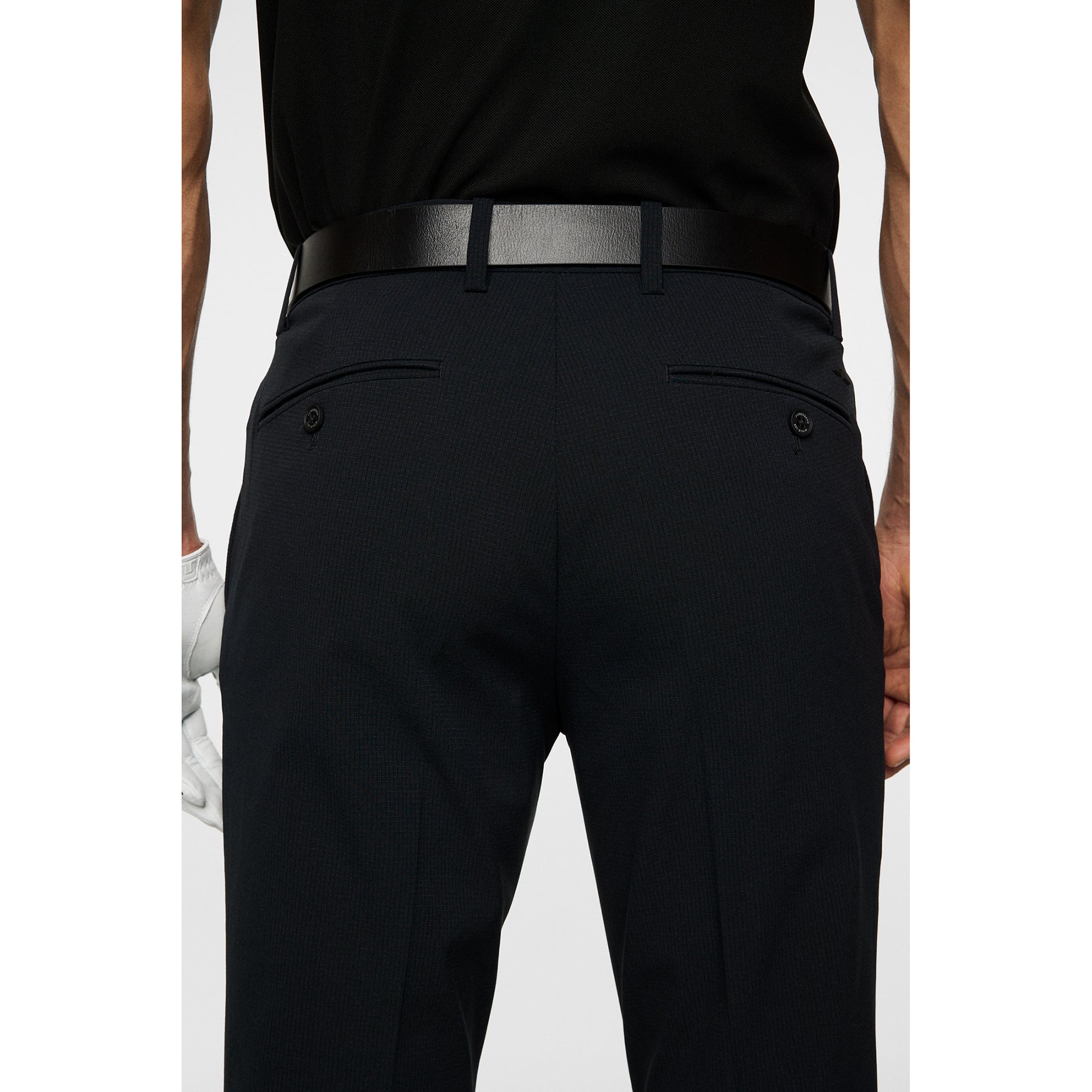 J.Lindeberg Mens Black Golf Trousers 