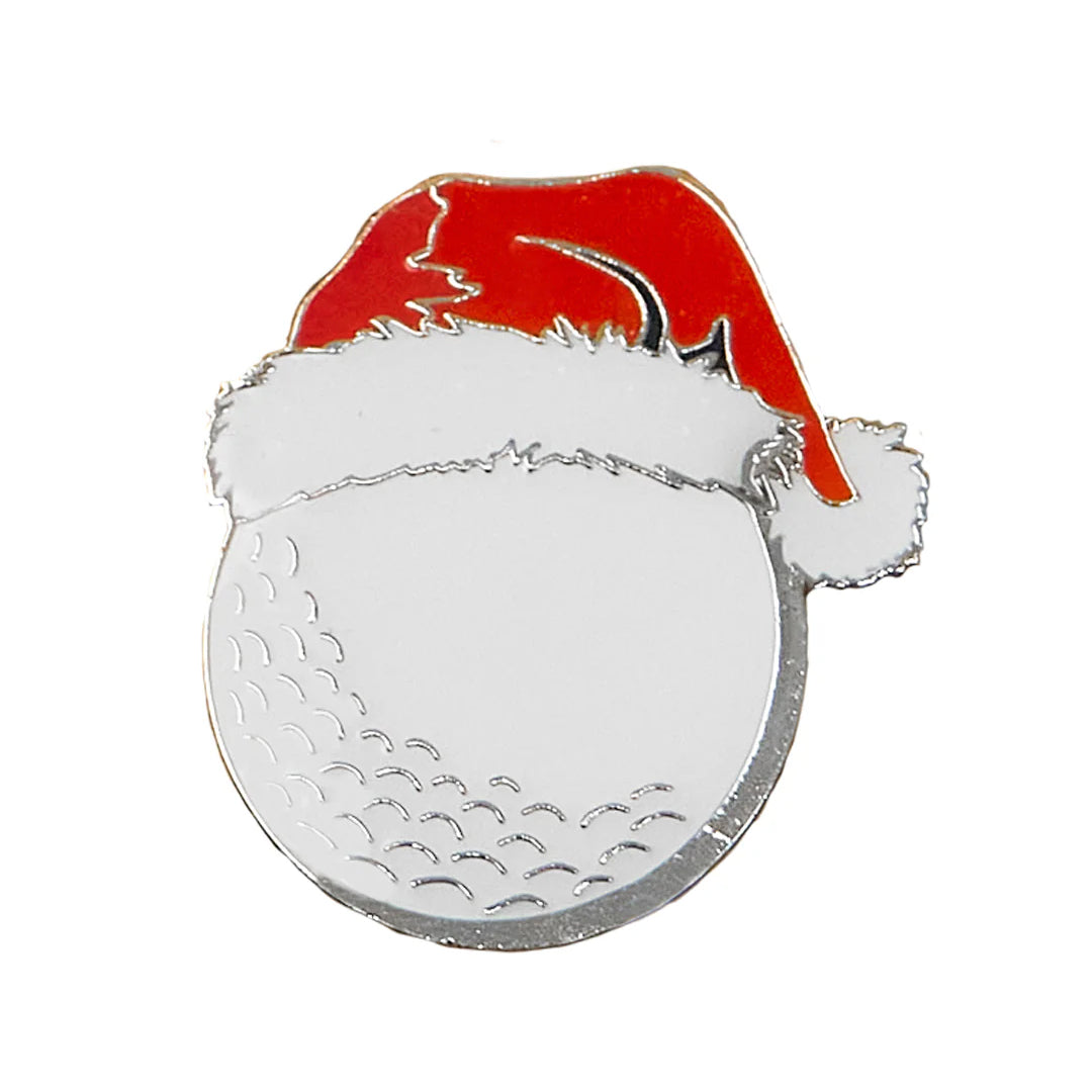 Christmas Santa Hat Golf Ball Marker