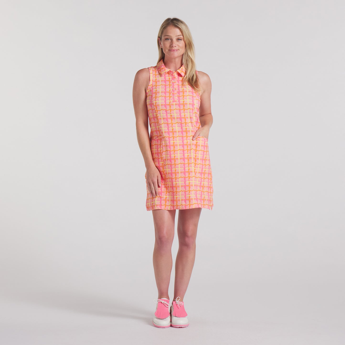 Puma Ladies Tartan Print Dani Dazey Dress