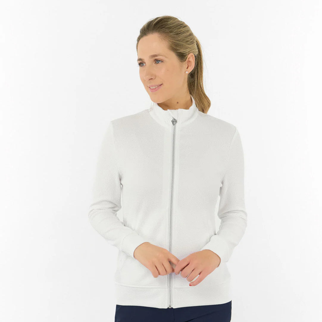 Pure Ladies Textured Jacket – Refined Texture Meets All-Season Performance