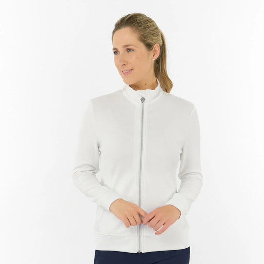 Pure Ladies Textured Jacket – Refined Texture Meets All-Season Performance