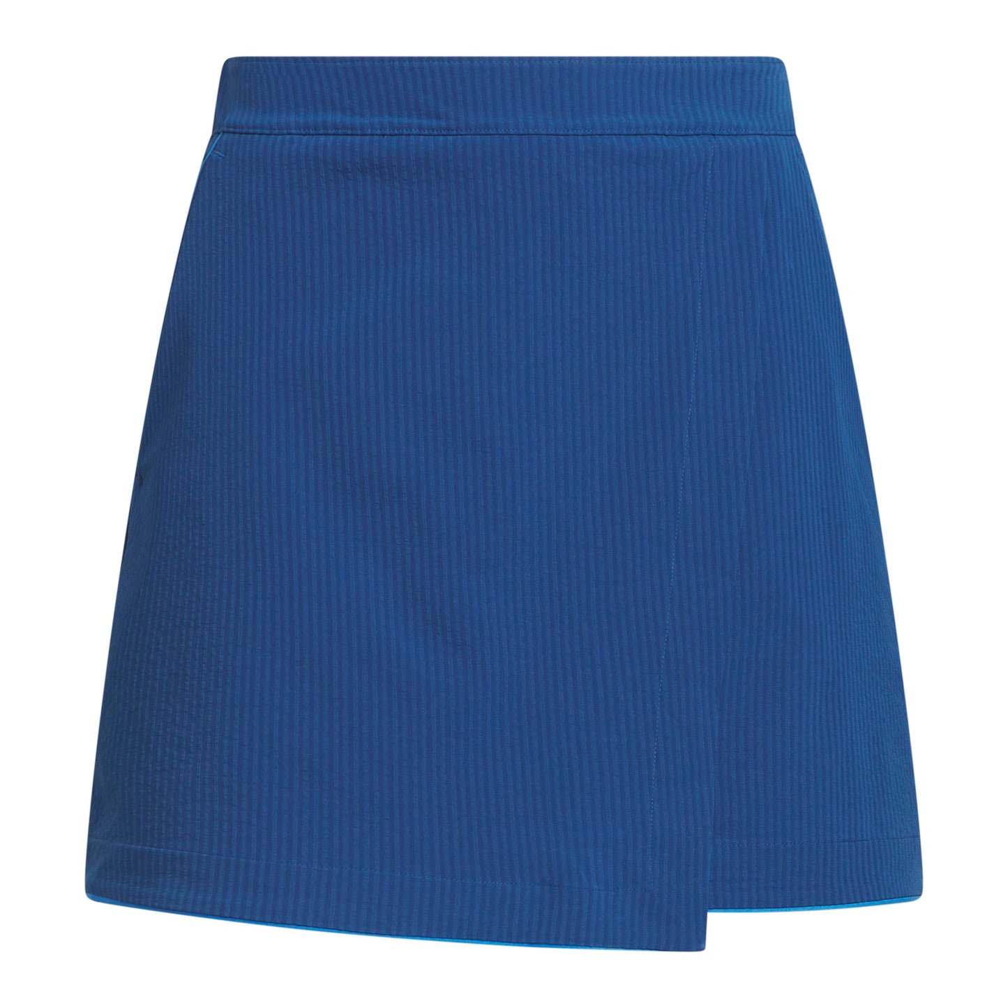 adidas Ladies Seersucker Skort with Wrap Front Panel For Maximum Movement with Every Swing