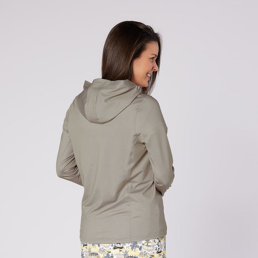 Swing Out Sister Ladies On-Trend Lightweight Hoodie For Course To Clubhouse Style