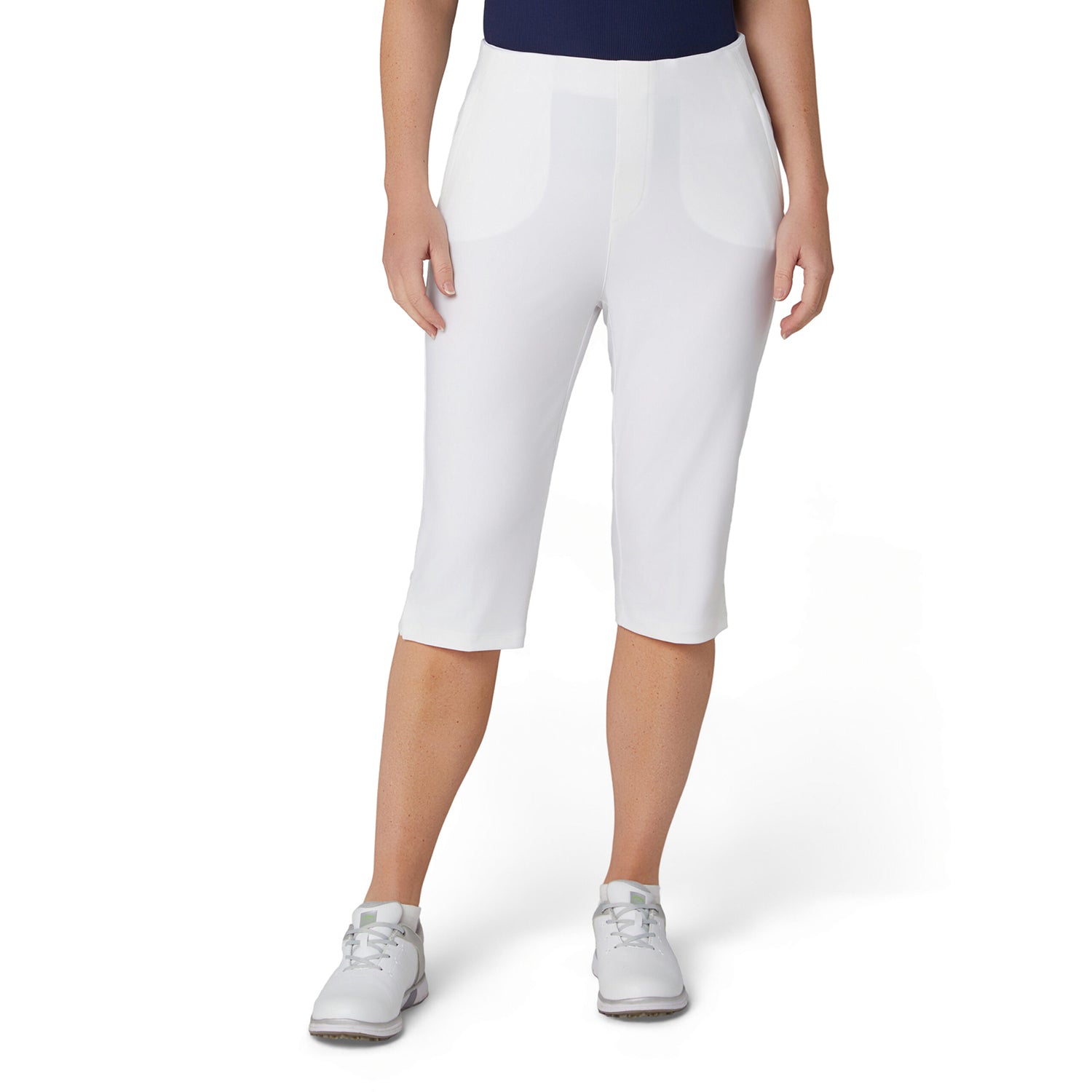  Callaway Ladies Longer Length Pull-On Shorts For Chic, Classic Style