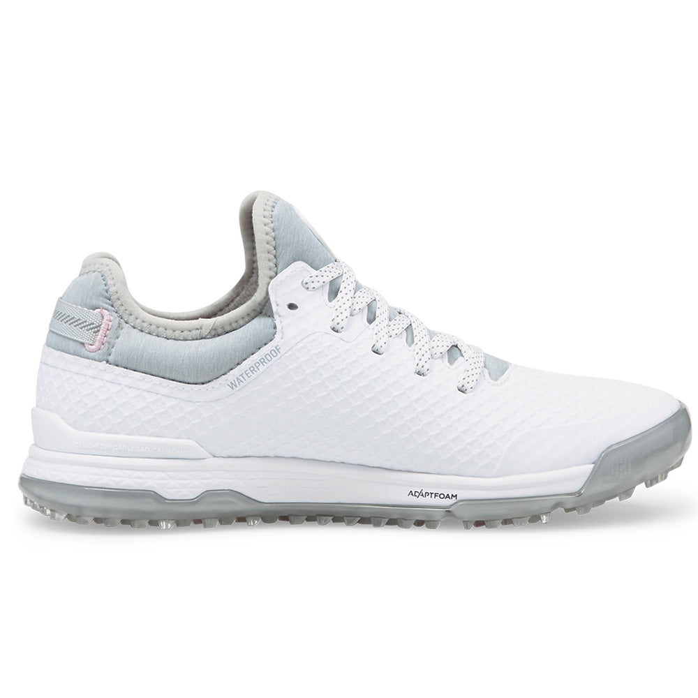 Chaussure impermeable Puma PROADAPT ALPHACAT pour femme en blanc arge GolfGarb