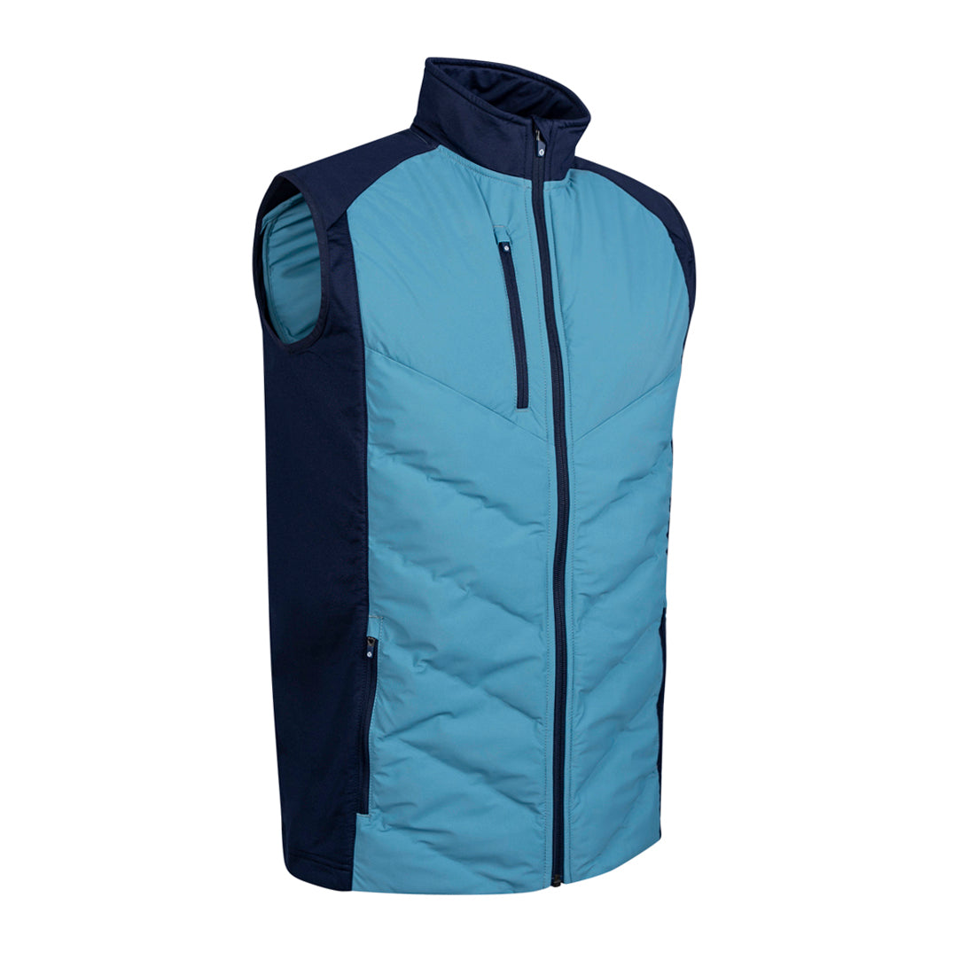 Sunderland Mens Thermal Gilet with Contrast Stretch Side Panels and a Water Repellent Finish