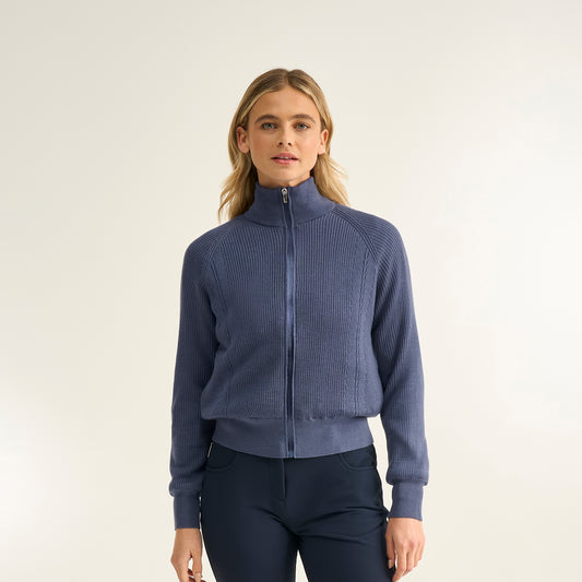 PING Ladies Full-Zip Lined Golf Sweater