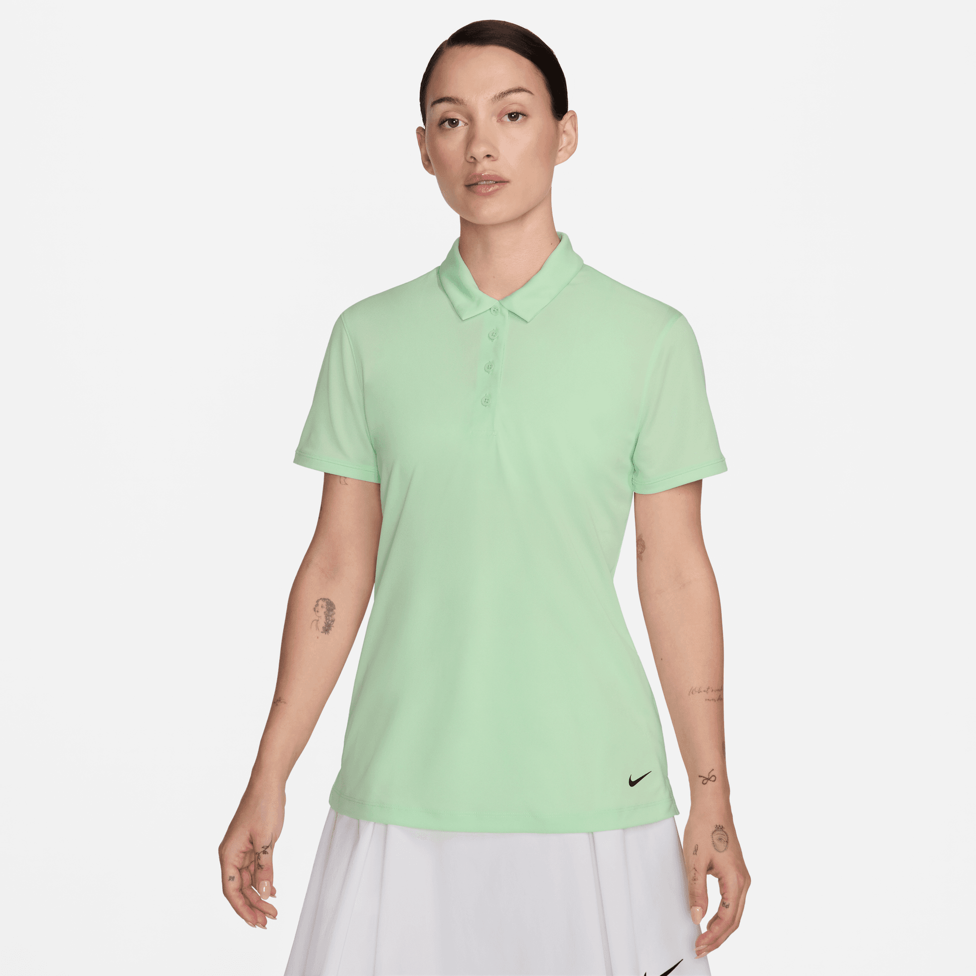 Nike Ladies Short Sleeve Dri-FIT Golf Polo in Vapor Green