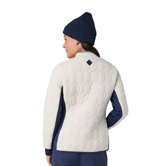 Original Penguin Ladies Lightweight Primaloft Quilted Jacket with Stretch Panels