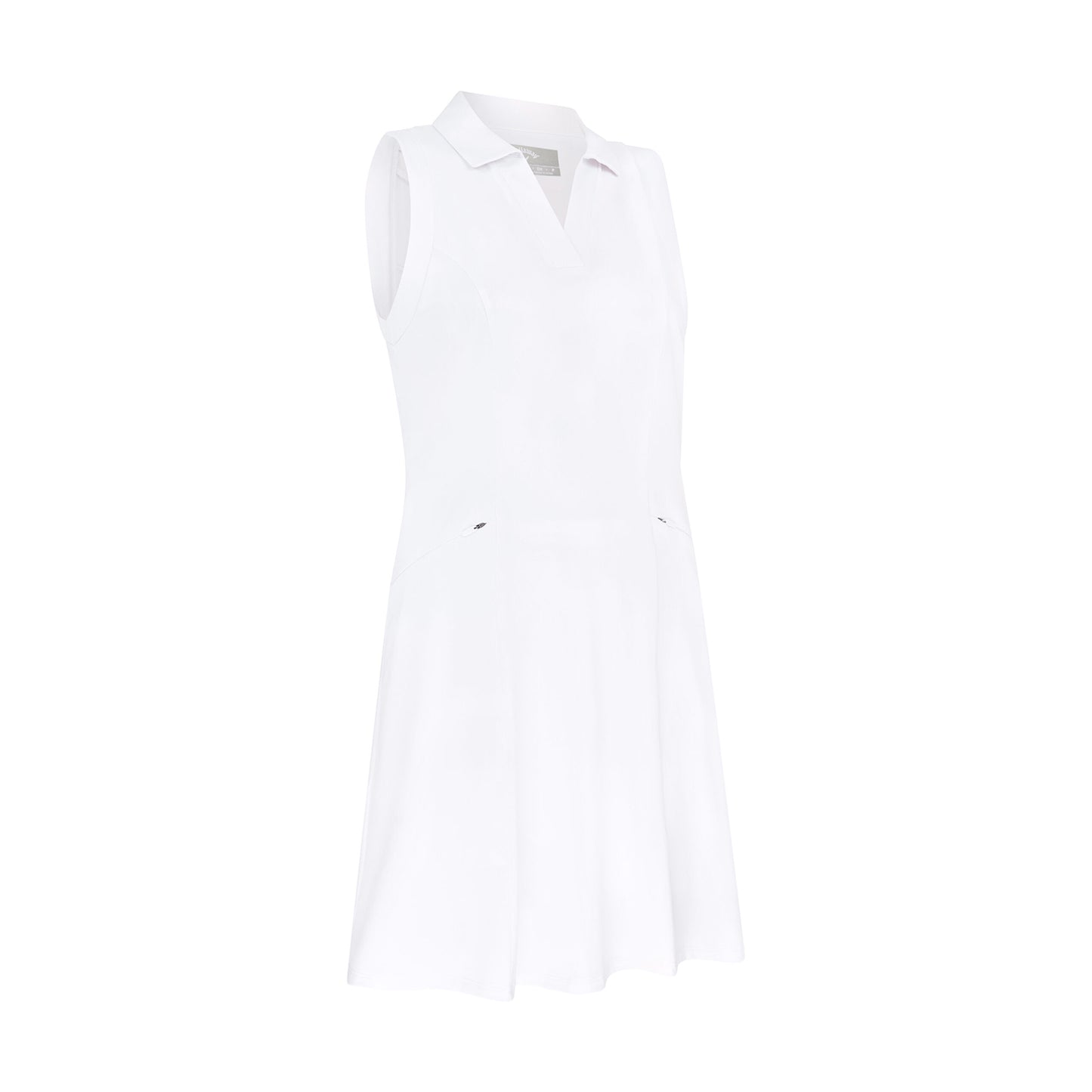 Callaway Ladies Golf Dress with Mesh Detail in White