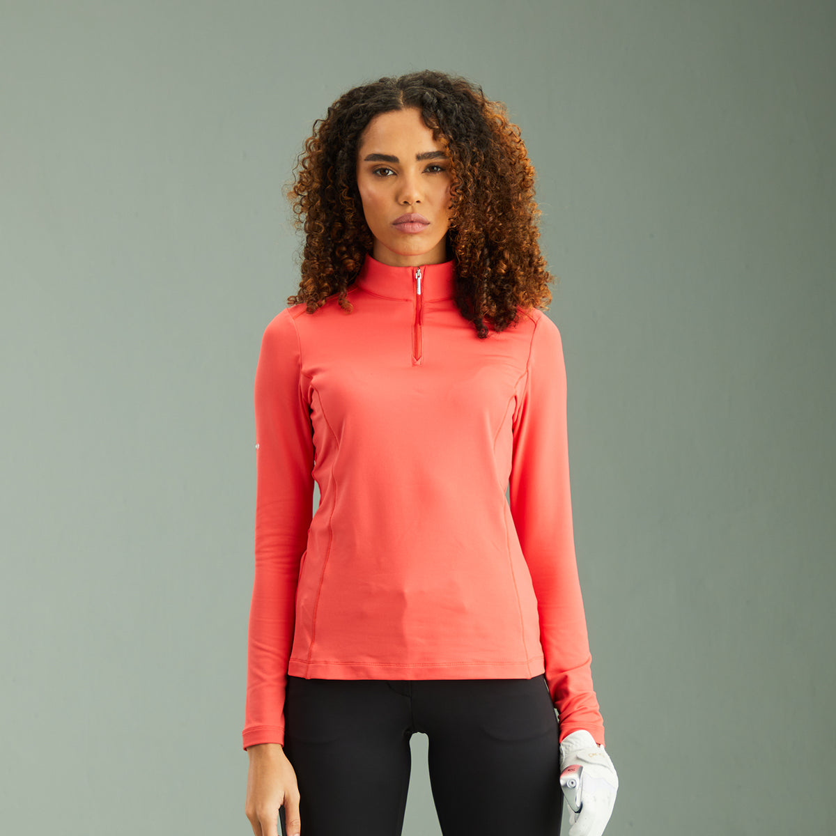 PING Ladies Long-Sleeve Half-Zip Golf Top