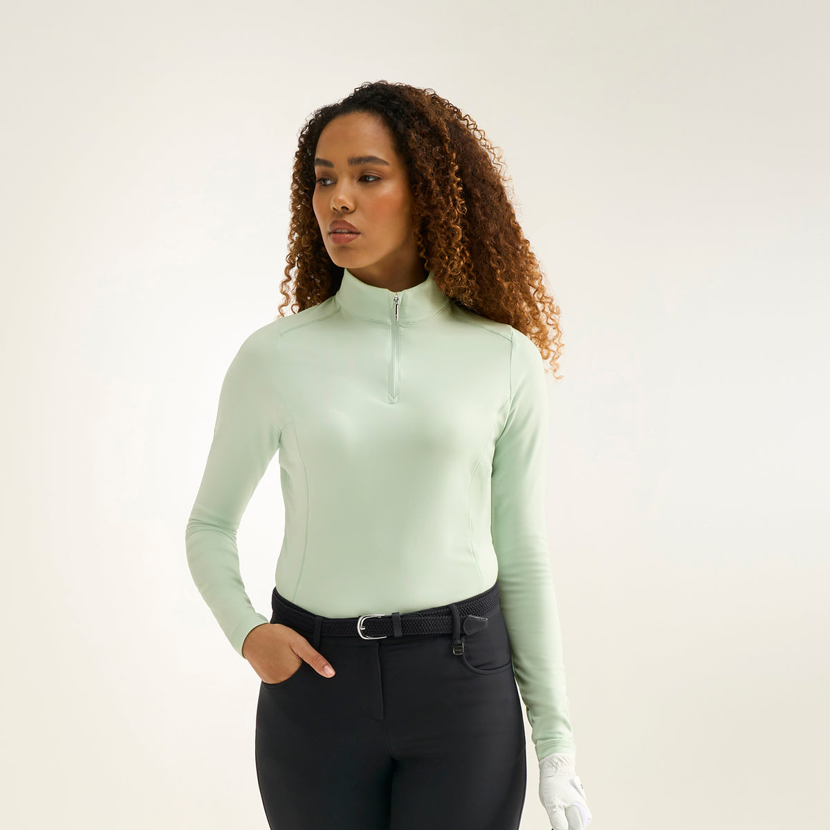 PING Ladies Long-Sleeve Half-Zip Golf Top