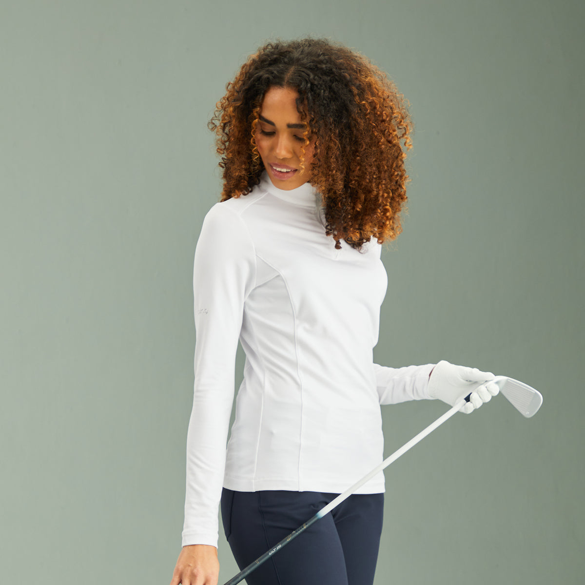 PING Ladies Long-Sleeve Half-Zip Golf Top
