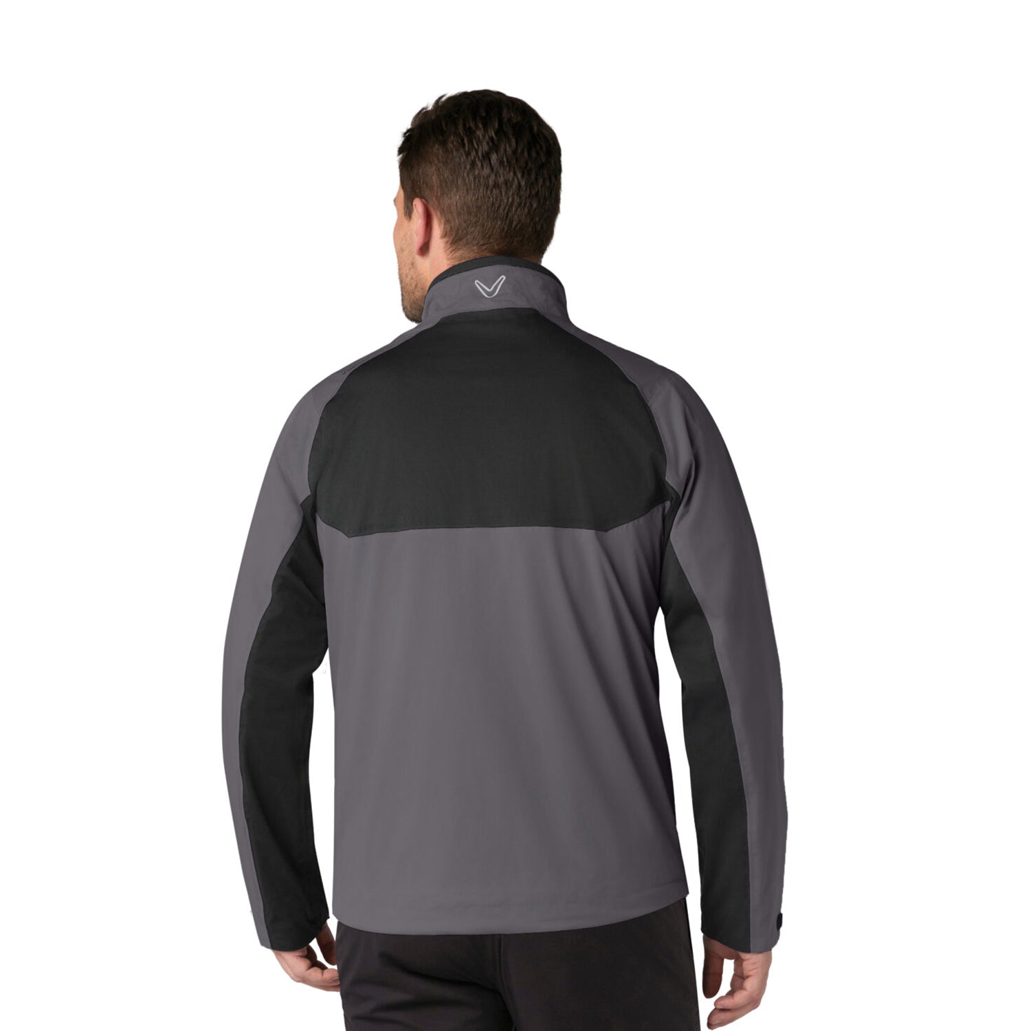Callaway Mens Waterproof Jacket with Contrast Panels and 1 Year Warranty