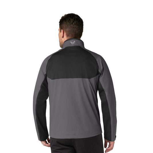 Callaway Mens Waterproof Jacket with Contrast Panels and 1 Year Warranty