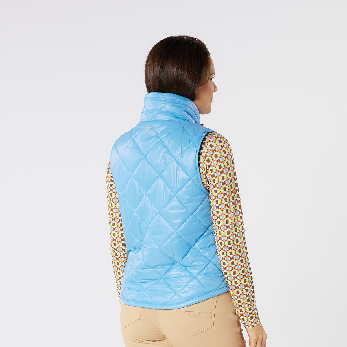 Swing Out Sister Lightweight Quilted Gilet with Adjustable Neck Toggles