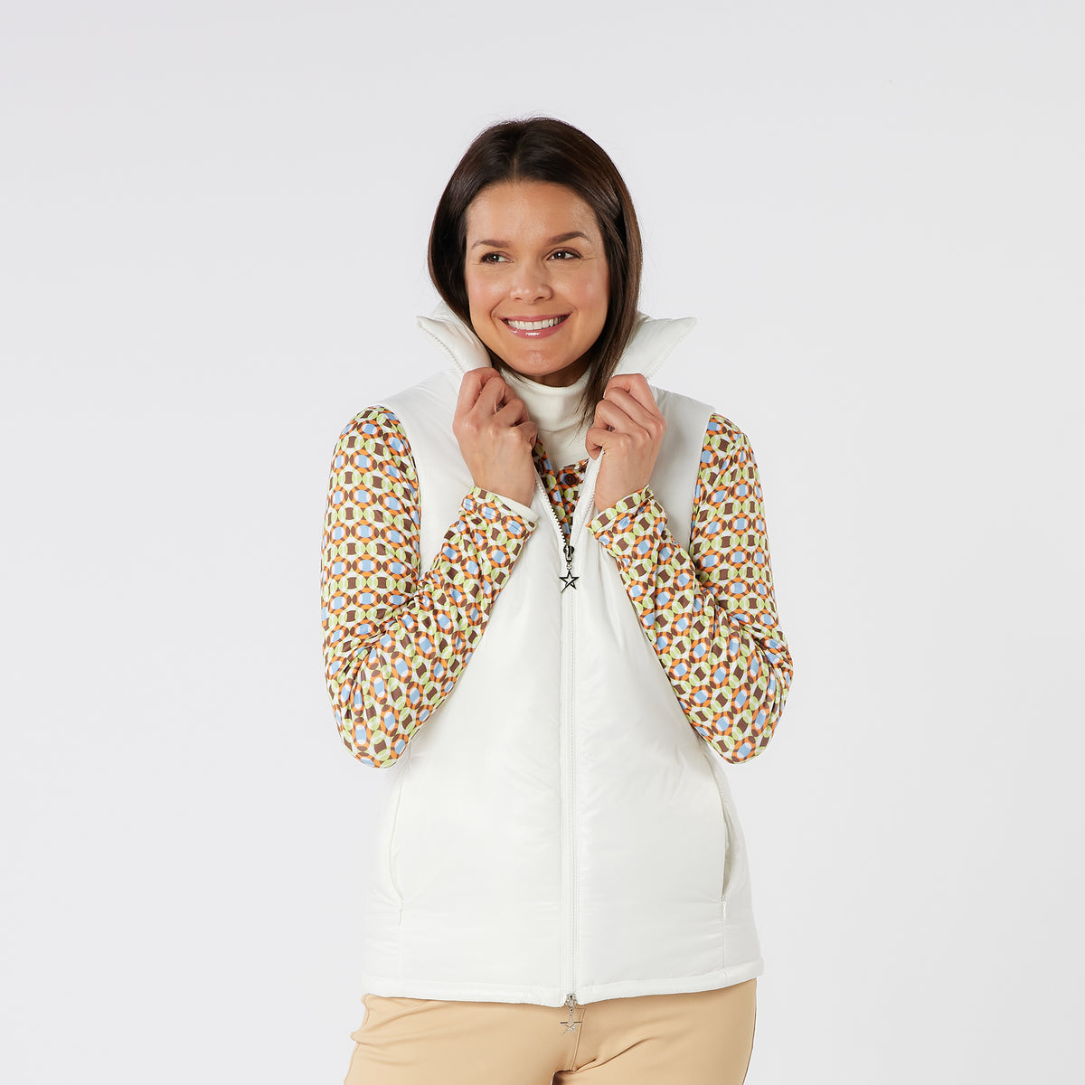 Swing Out Sister Lightweight Gilet with Back Vented Panel
