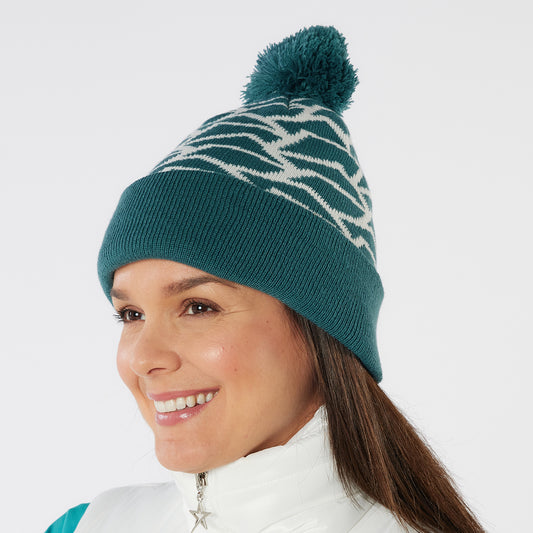 Swing Out Sister Pattern Bobble Hat