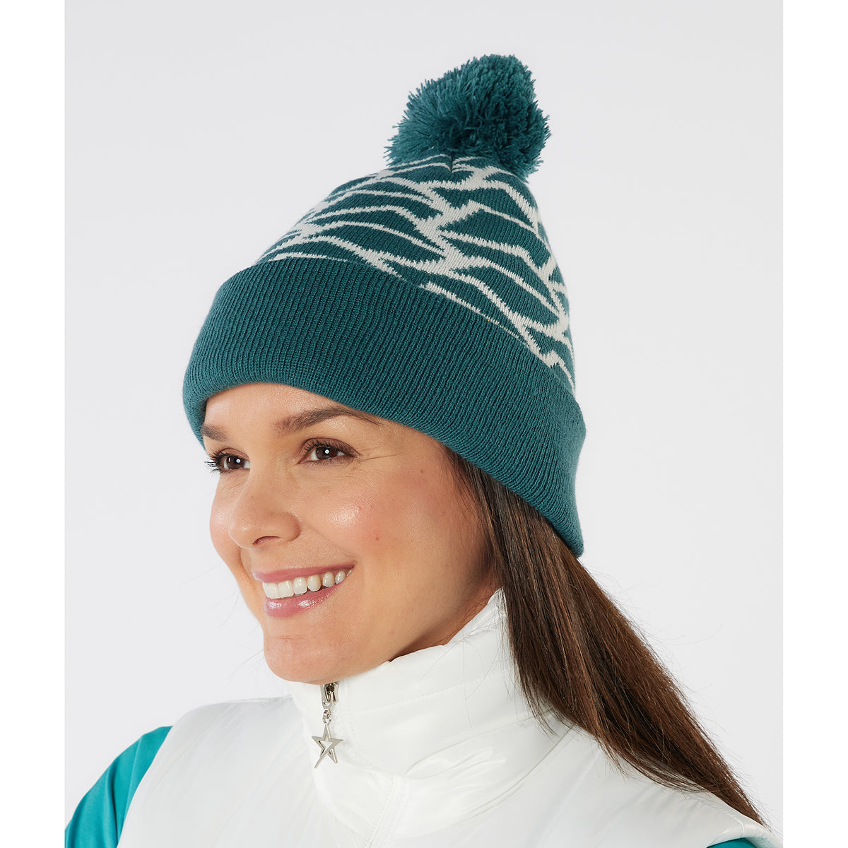 Swing Out Sister Pattern Bobble Hat