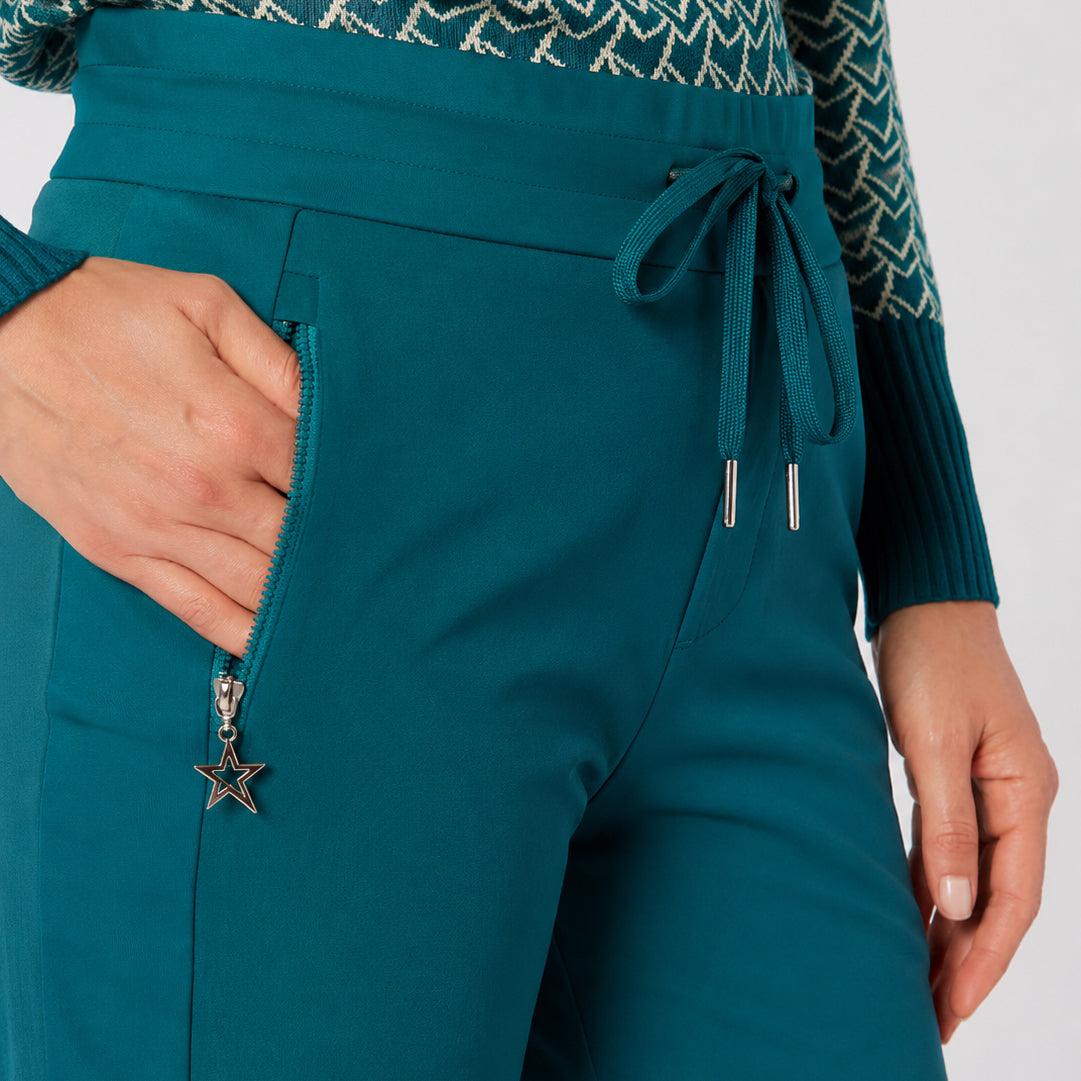 Swing Out Sister Ladies Wind & Water Resistant Pull-On Stretch Jogger