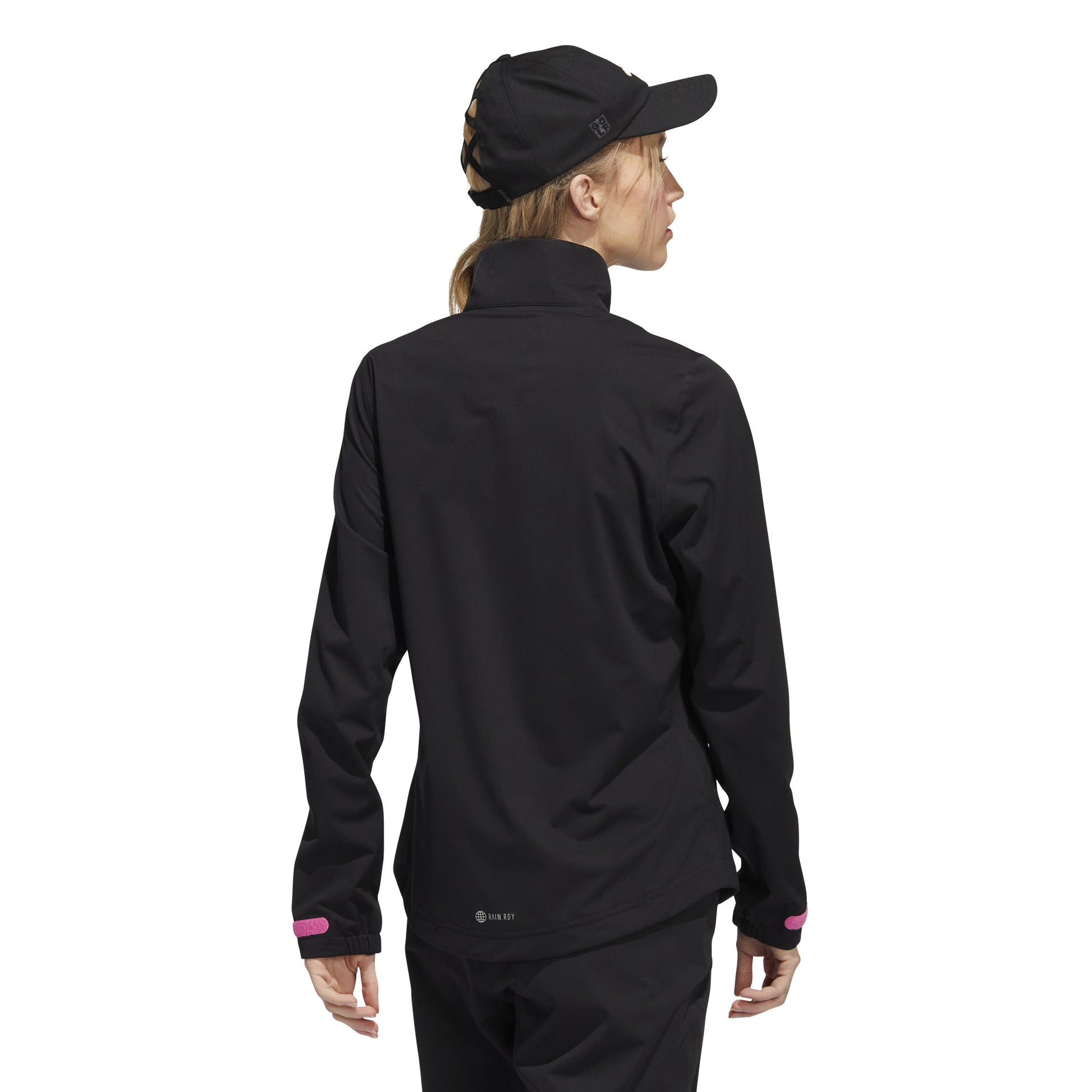 adidas Ladies Waterproof Golf Jacket in Black