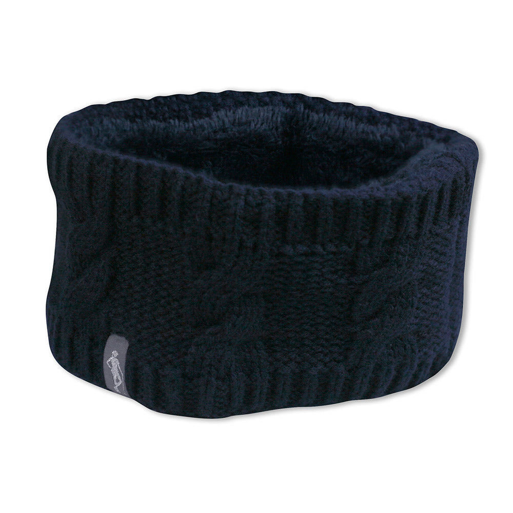 Glenmuir Ladies Thermal Lined Knitted Headband in Navy