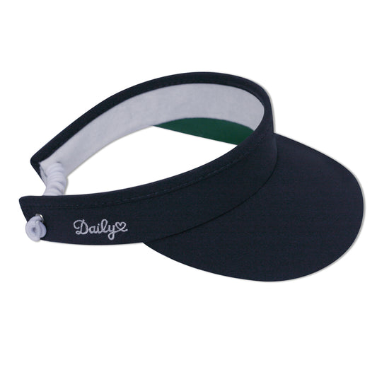 Daily Sports Ladies Visor with Adjustable Fit in Navy Blue