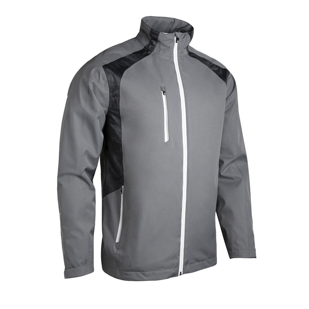 Sunderland Mens Waterproof Jacket with Contrast Panels and Lifetime Guarantee