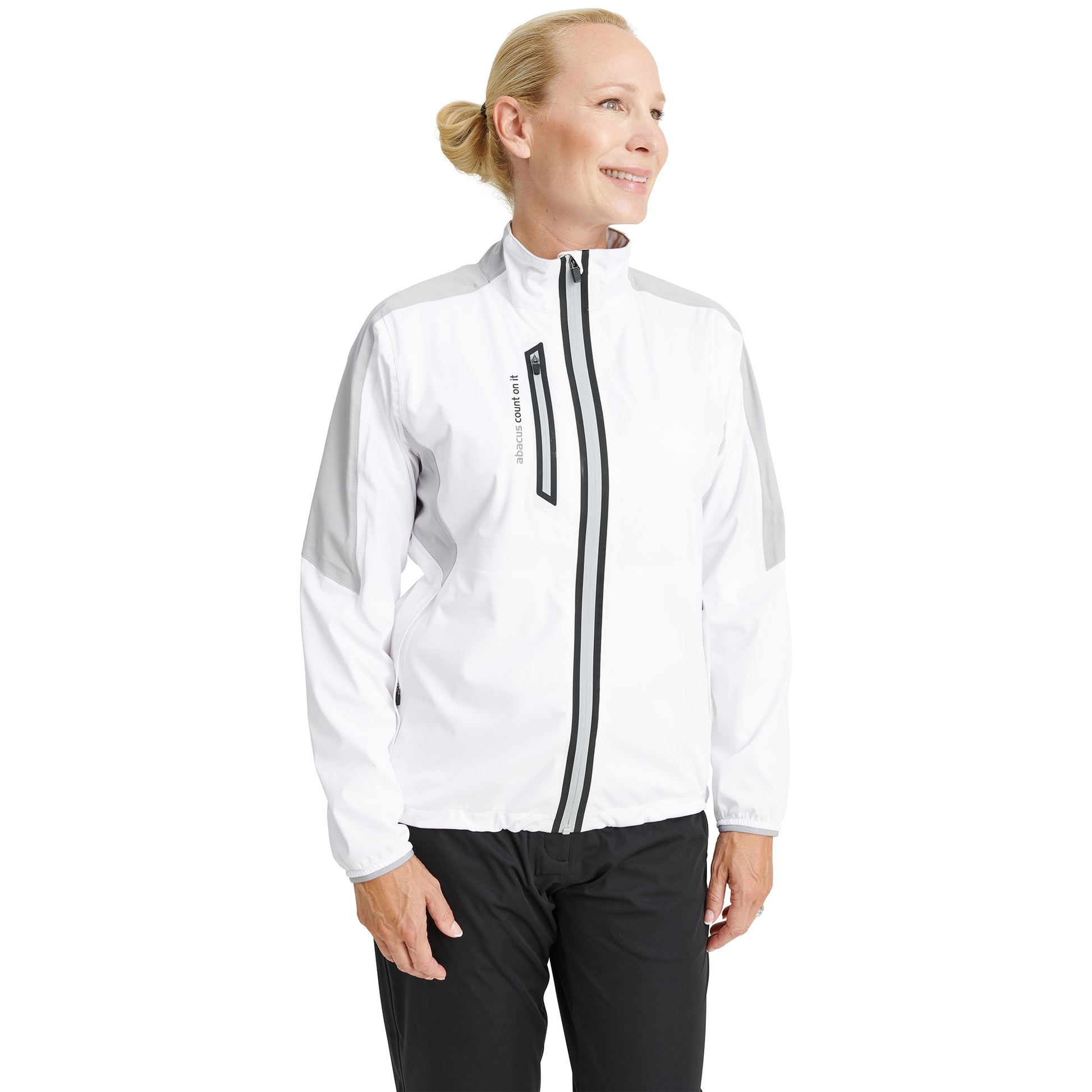 Abacus Ladies Bounce Waterproof Jacket with Contrast Panels