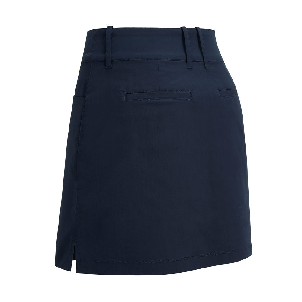 Callaway Ladies Longer Length Skort with Stretch in Dress Blue