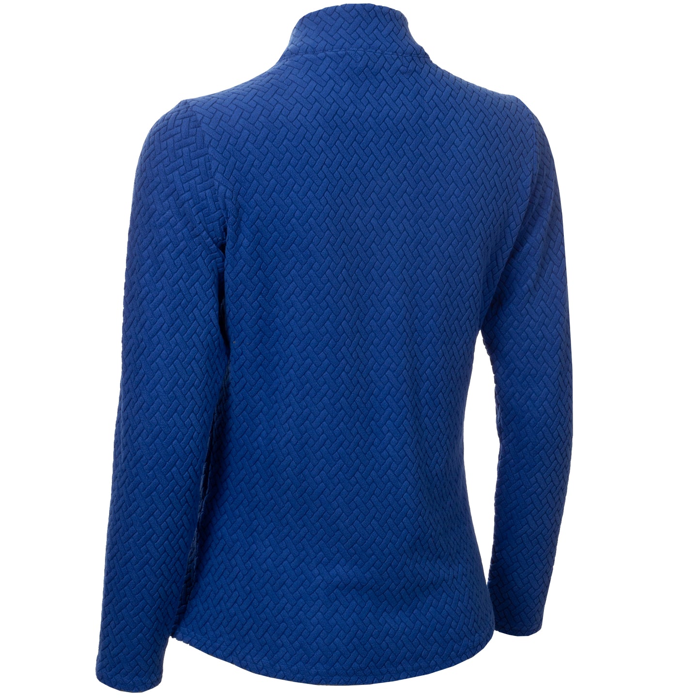 Green Lamb Ladies Textured Fleece 1/4 Zip Top