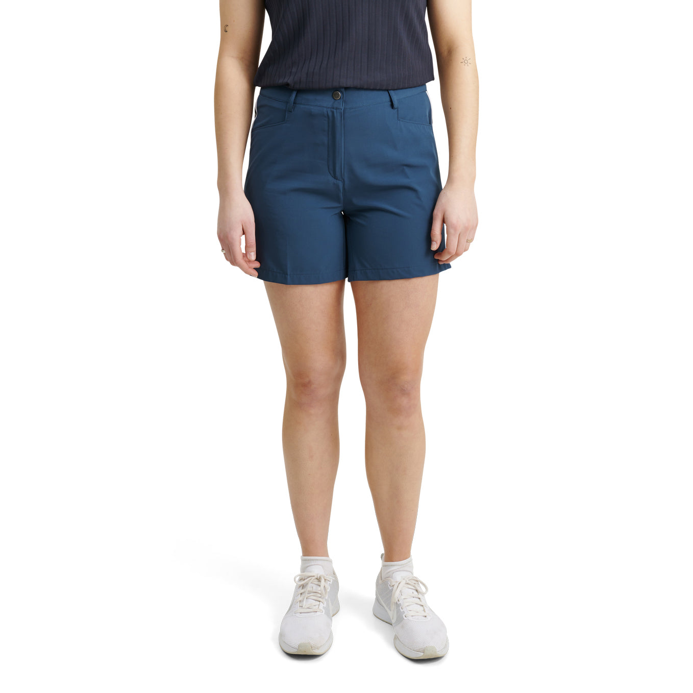 Abacus Ladies Brook Shorts in Peacock Blue