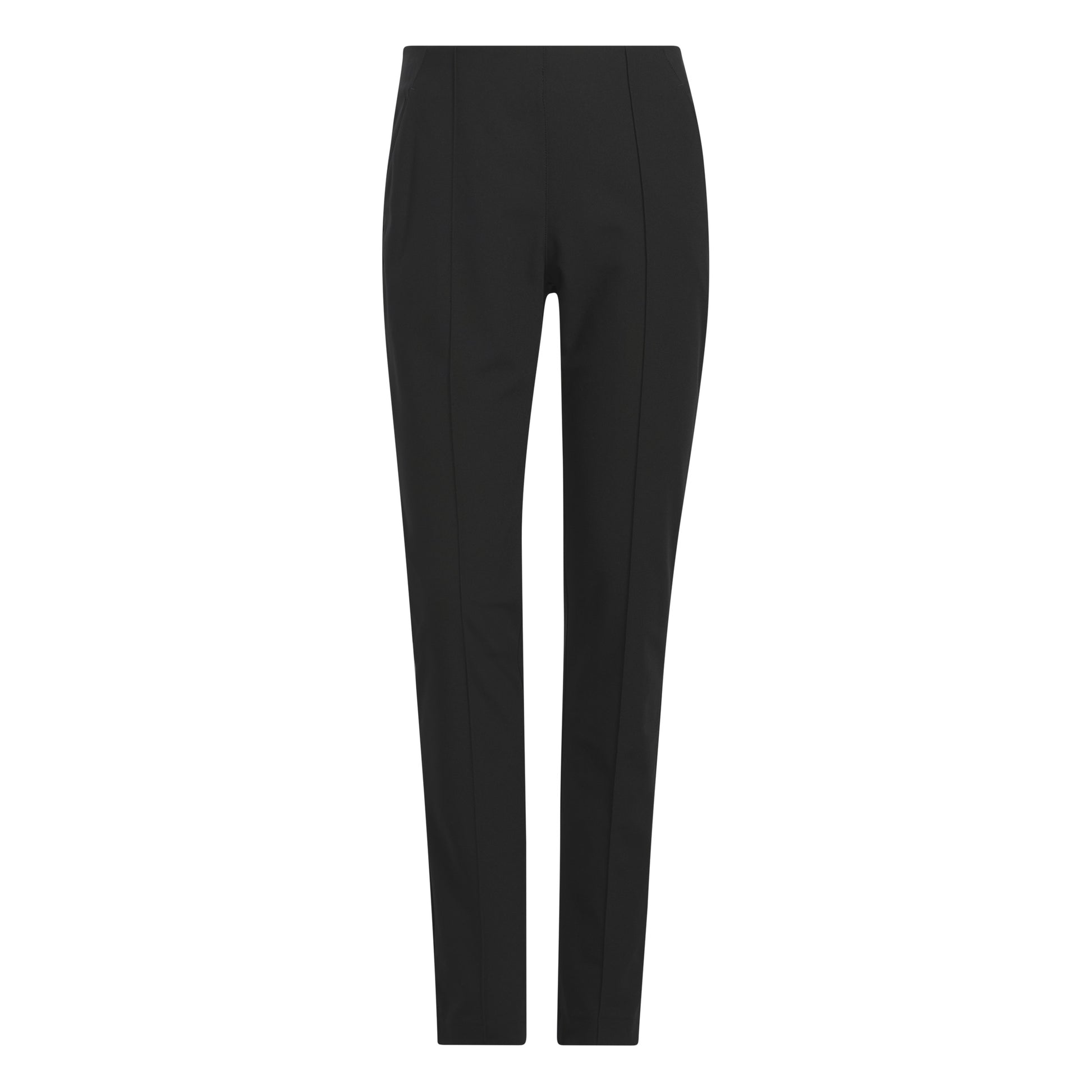 adidas Ladies Pintuck Pull-On Golf Trousers in Black