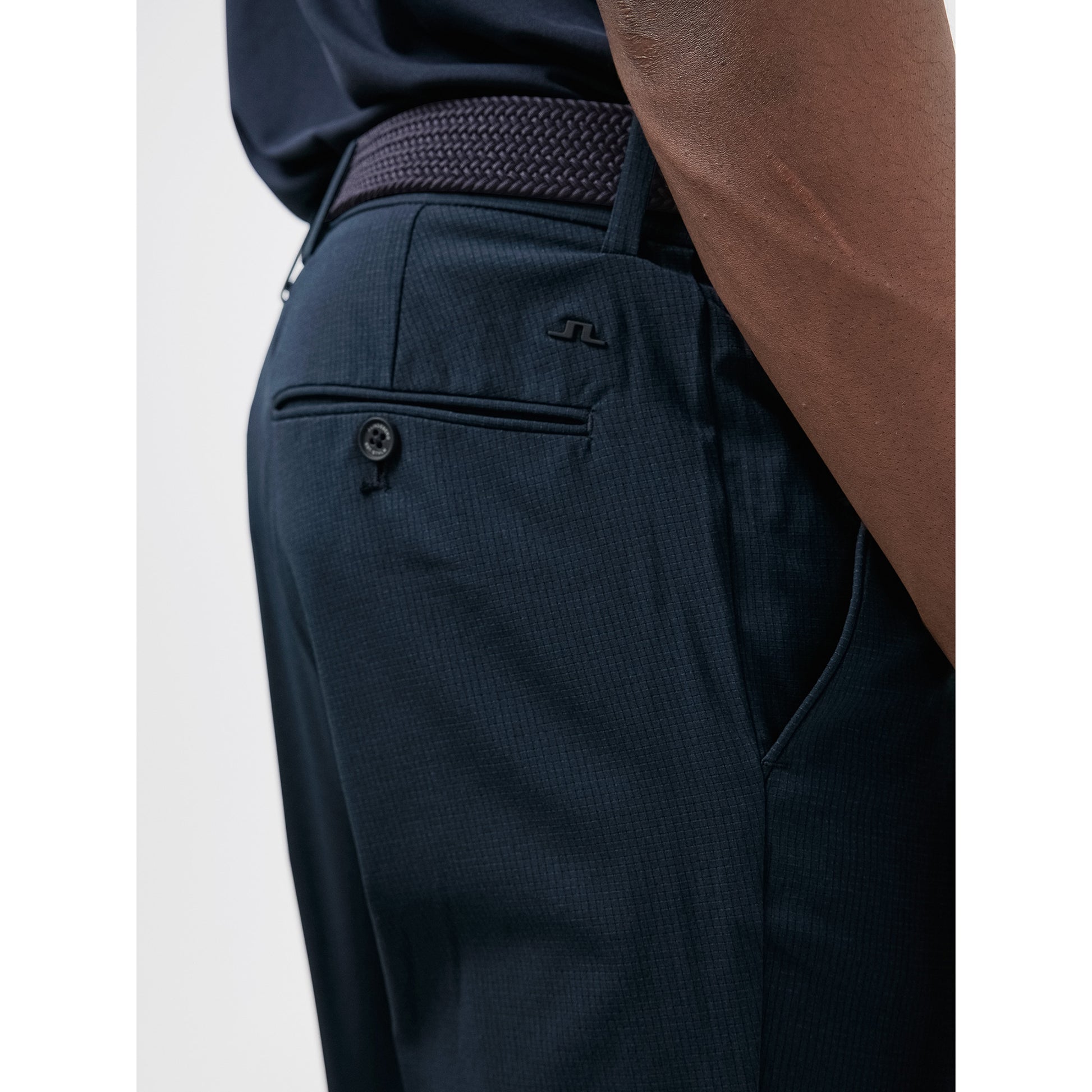 J.Lindeberg Mens Navy Golf Trousers 