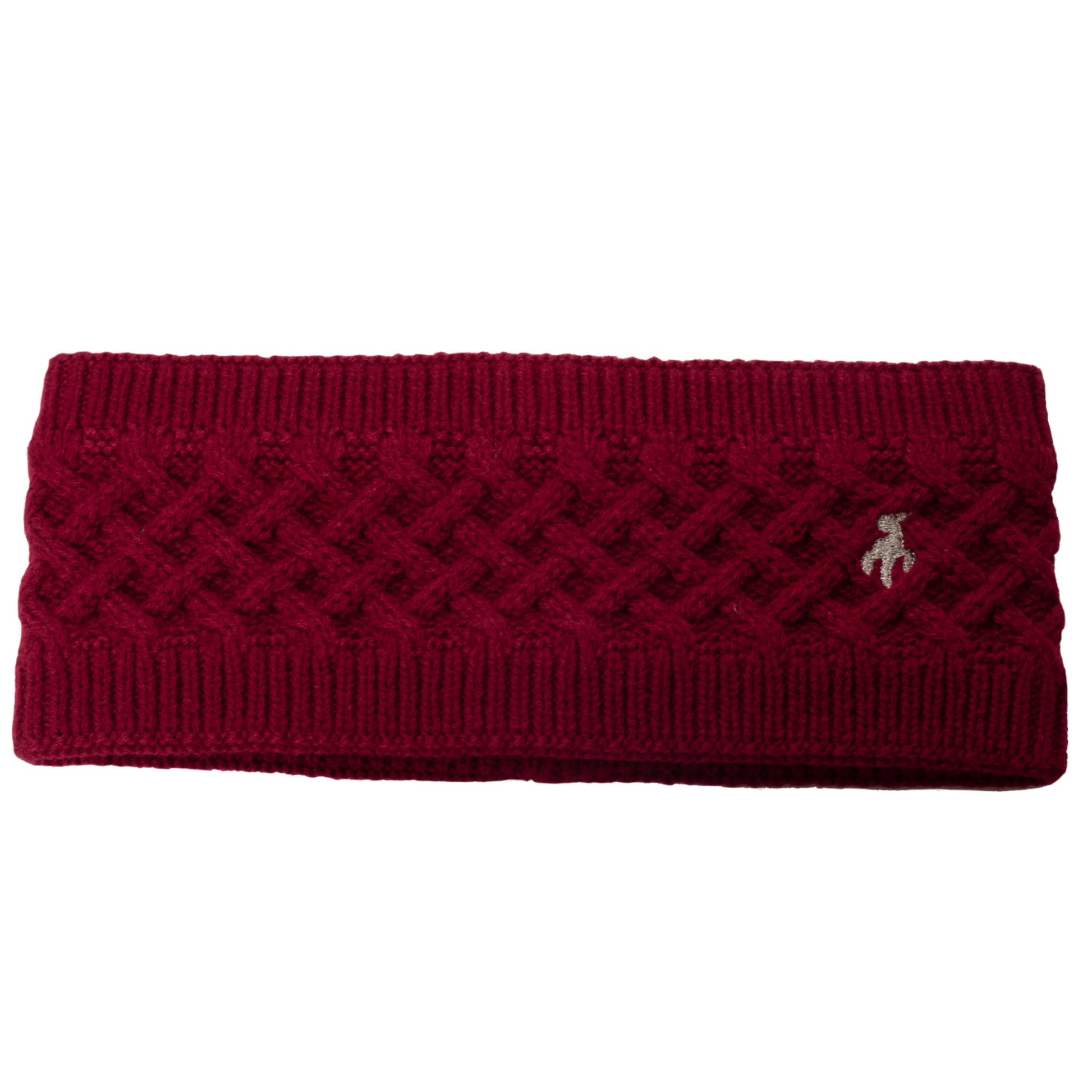 Green Lamb Ladies Fleece Lined Knitted Headband