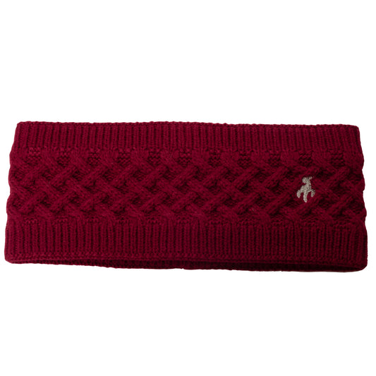 Green Lamb Ladies Fleece Lined Knitted Headband