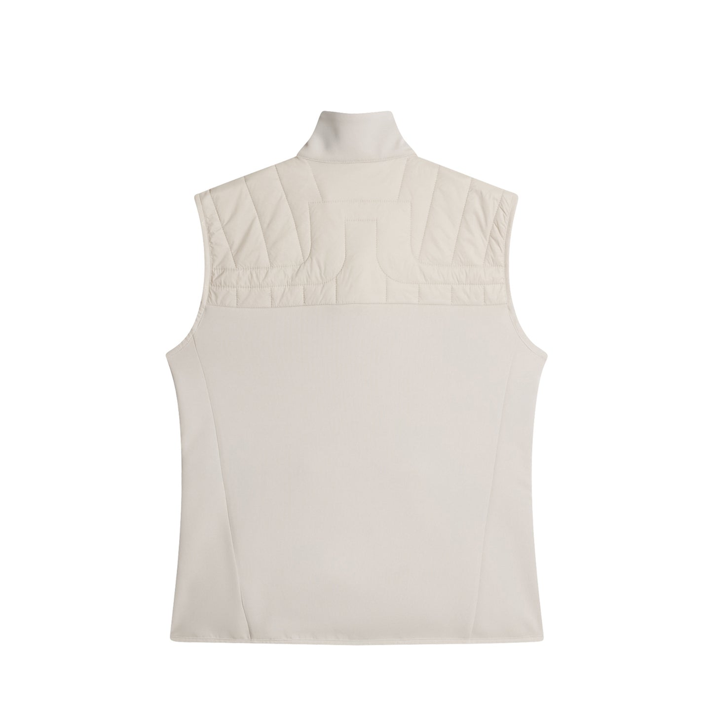 J Lindeberg Ladies Holma Quilt Hybrid Vest in Moonbeam