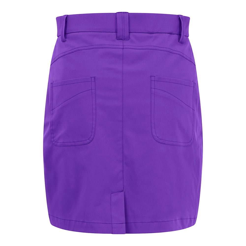 Pure Golf Ladies Stretch Skort in Purple