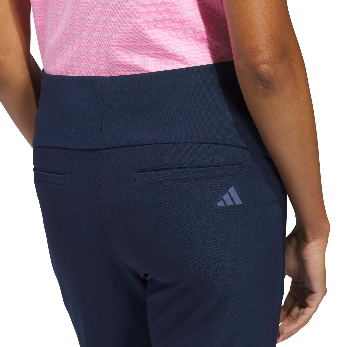 adidas Golf Ladies Navy Pull-On 7/8 Trousers