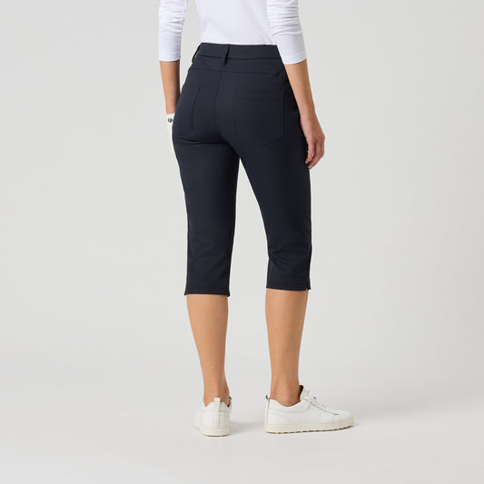 Daily Sports Ladies Pedal Pushers in Navy - The Perfect Fit, Refined