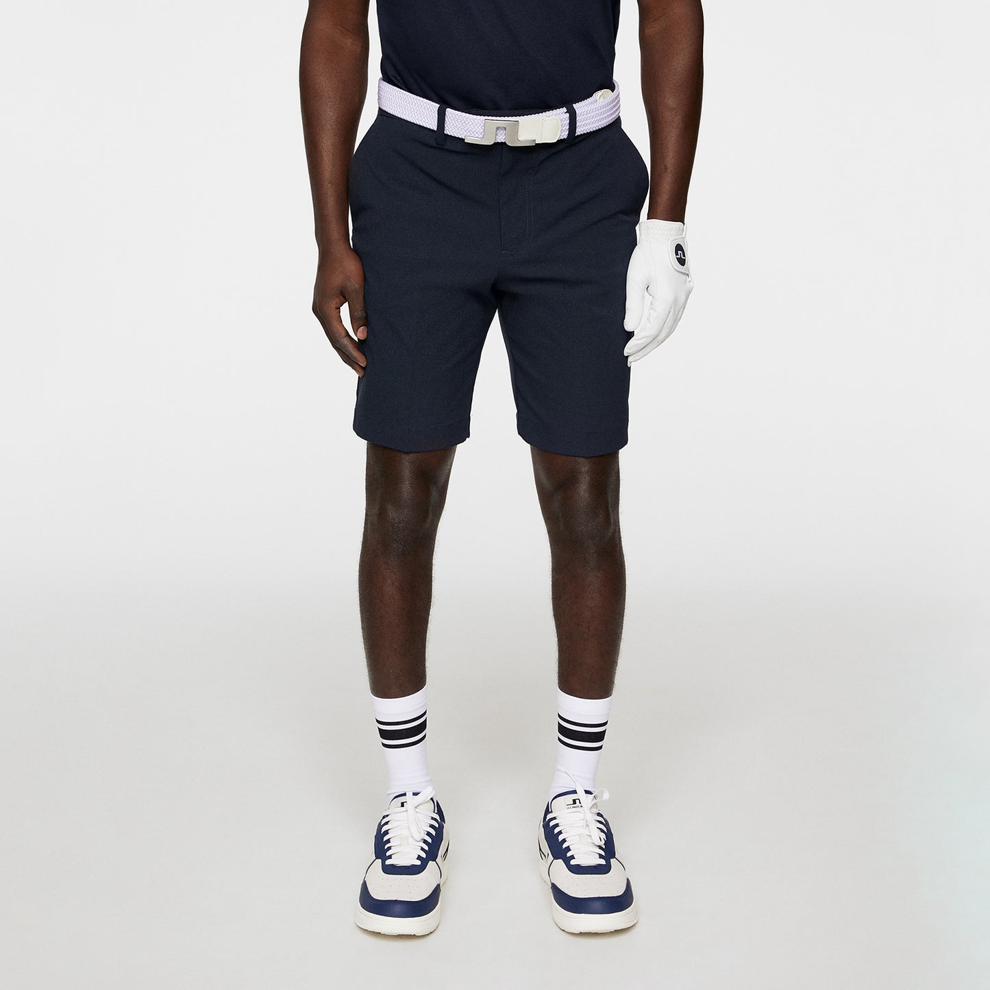 J.Lindeberg Mens Lightweight Shorts in Navy