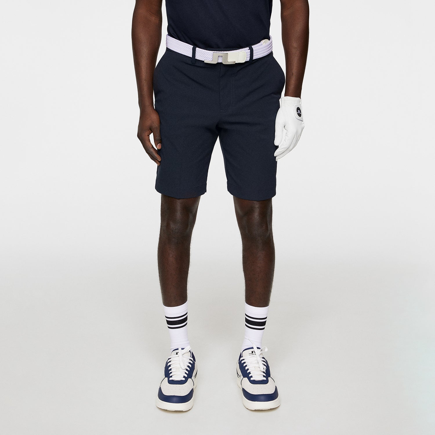 J.Lindeberg Mens Lightweight Shorts in Navy